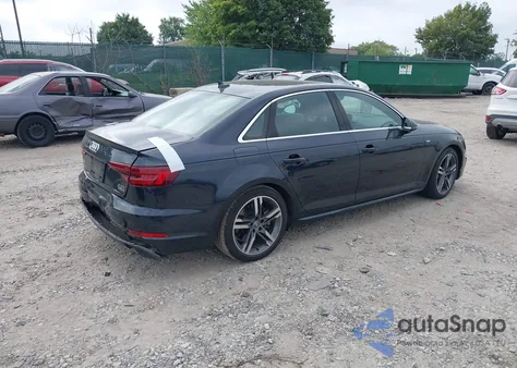 2018 Audi A4 2.0T Premium/2.0T Tech Premium from USA, damaged, VIN WAUENAF46JA122670